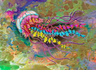 "Jellyfish Smellyfish Explosion" by Brooke Connor