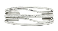 "Silver Tide" bracelet by Sergio Lub