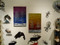 Winter Solstice by Michael J. Krob.  These wall pieces are created entirely by hand from raw steel. 