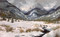 'RMNP, Moraine Park Snow' by Lyse Dzija 26x16