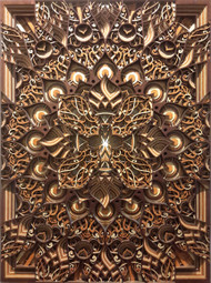 'Octave" by Philip Roberts is a 12 Layer wood design measuring approximately 32" x 24". 