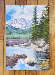 "Lake Emmaline in May" by Lyse Dzija