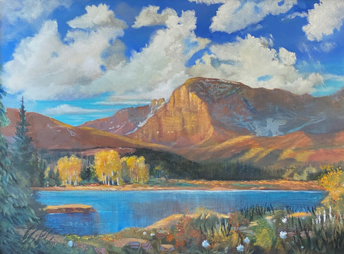 Longs Way, RMNP, Oil 24x18