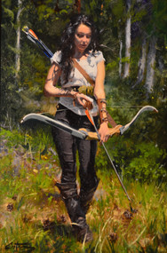The Archer by Mitch Caster, 16x24