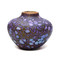 Hand blown glass "Native Vessel PR" by Thomas Spake 3 1/2" H x 4 1/2" W