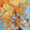 "Golden Aspens & Blue Sky" Oil by Stan Sidorov, 30x30