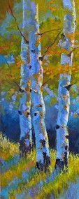 "Summers Farewell" by Julianne Miller, 16x40