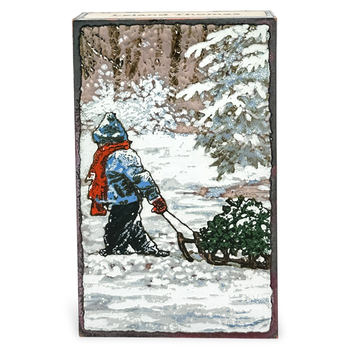 "Heart of Christmas" Limited Edition 2025 Holiday Tile