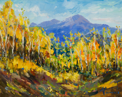 Wispering Aspens by Dawn Normali 30x24