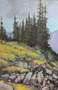 "Rocky Foundation", Oil by George Coll
