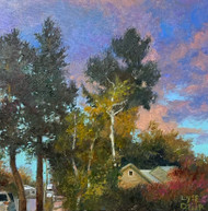"Right Next Door", Oil by Lyse Dzija