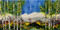 The Mtn Scene Spring Horizontal wall piece by Kathi D. Dougherty portrays a wonderful and bright mountain scene in Colorado. 12" x 24".

Shop now or call to speak with a sales associate for additional assistance.  
Earthwood Collections, 970.577.8100