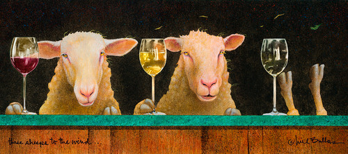 "Three Sheeps To The Wind" by Will Bullas