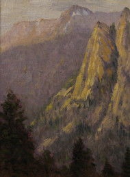 "Lumpie Ridge" by David Montgomery 9x12