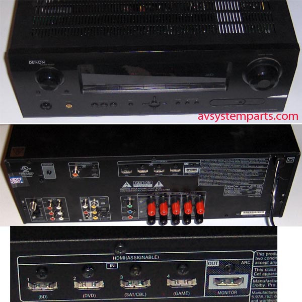 denon 5.1 receiver