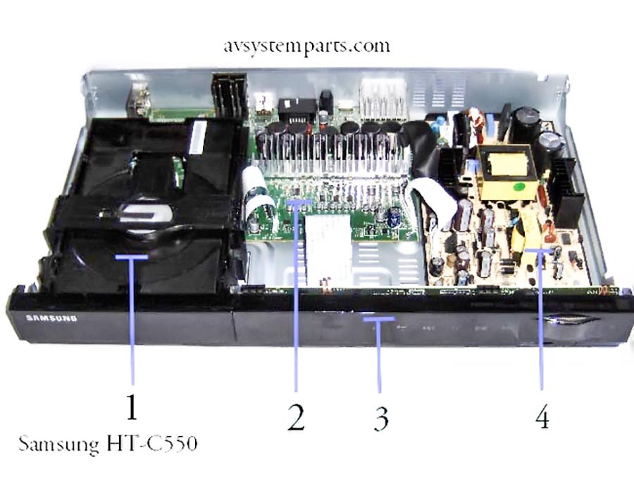 Samsung HT-C550 Complete Parts AH41-D1311A,AH41-01320C,LS3FB AH96