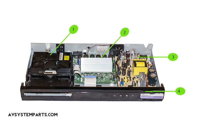 samsung ht d550 za parts ah41 01412b ah41 01415 dvd ah96 00010 front cover