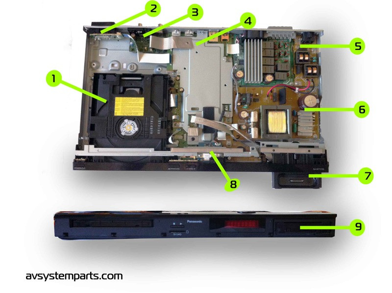 Panasonic SA-BTT770 Parts: