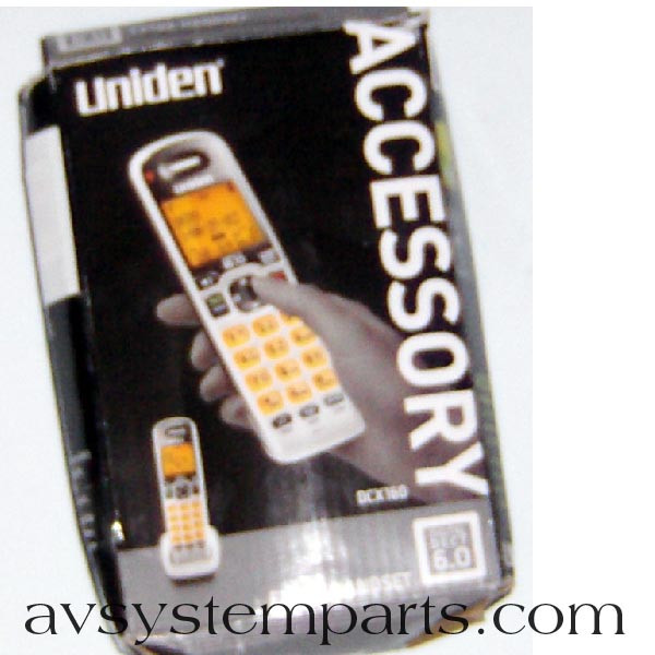 Uniden DCX160 6.0 Cordless Phone Extra Hanset - avsystemparts.com