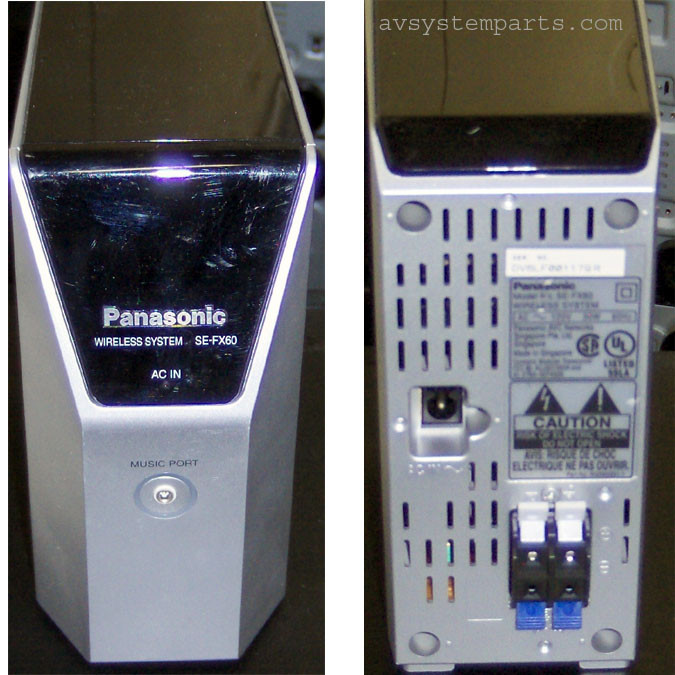 panasonic rear speakers