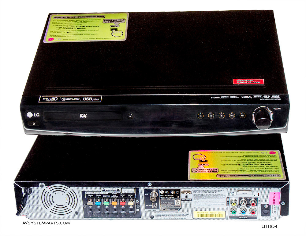 Lg Lht 854 Lg Lht854 5 1ch 1000w Dvd Am Fm Home Theater Receiver Lg Lht 854 Lg Lht854 5 1ch 1000w Dvd Am Fm Home Theater Receiver
