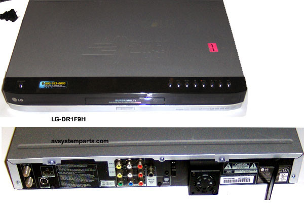 Lg Dr1f9h Super Multi Dvd Recorder Hd 1080i Hdmi With Tv Tuner