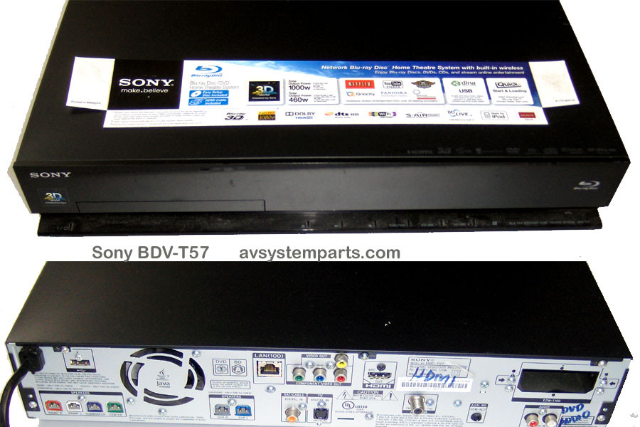 Sony v T57 Dvd Player Home Theater System 5 1ch 1000w Wifi