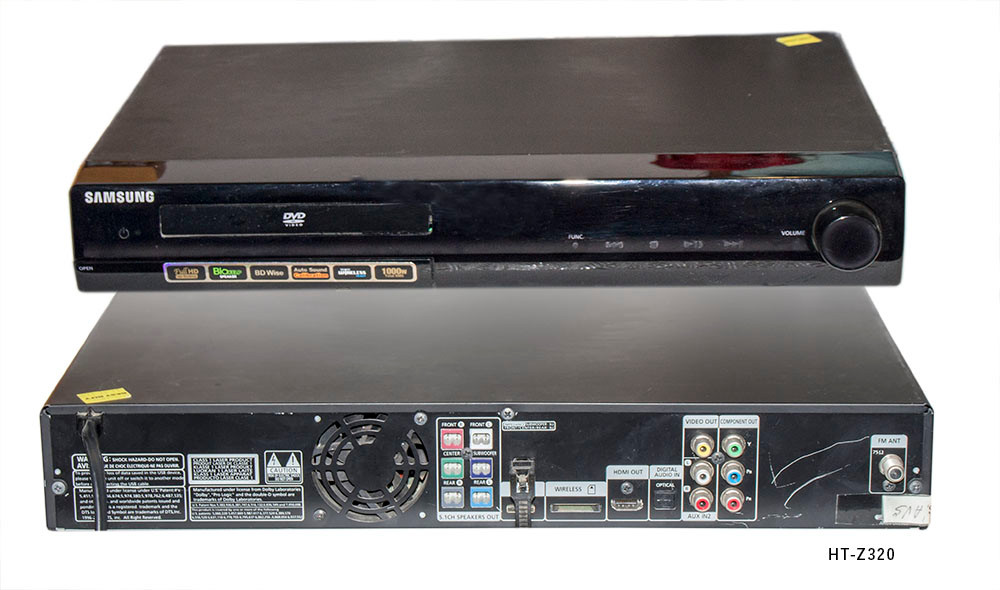 Samsung Ht Z4 1000w Dvd Home Theater System Player Samsung Ht Z4 1000w Dvd Home Theater System Player