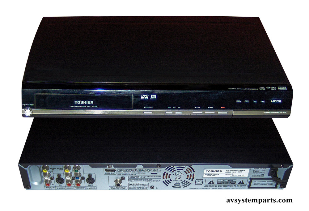 Toshiba DVD Video Recorder DR410 HD Upscaling 1080p