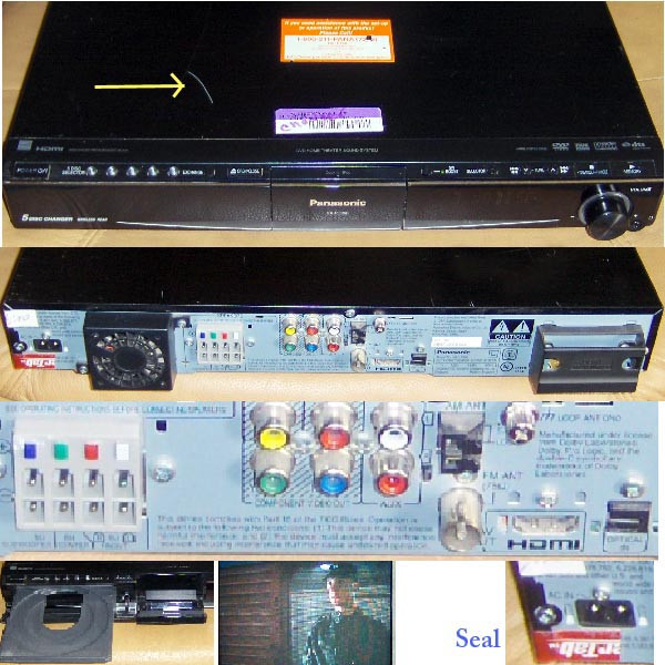 panasonic 5.1 dvd player