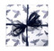 Counter Roll Gift Wrap - 80 gsm - 50m Navy Watercolour Birds