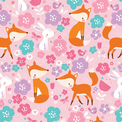 Foxes & Flowers