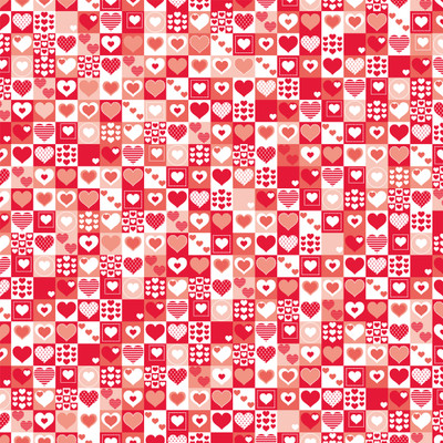 Love Hearts Red