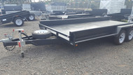 16 X 6' 6" Heavy Duty Car Carrier 10" Sides, Full Checker Plate, With Jockey Wheel and spare wheel New Wheels and Tyres