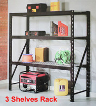 Heavy Duty Industrial Racking with 3 Shelves