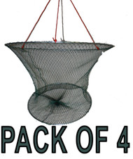 Pack OF 4 Drop NET Yabbie NET Deluxe With 2 Rings