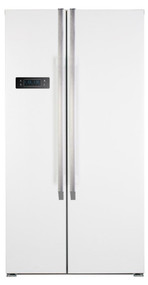HELLER  Side by Side White Fridge & Freezer 562 Litres 