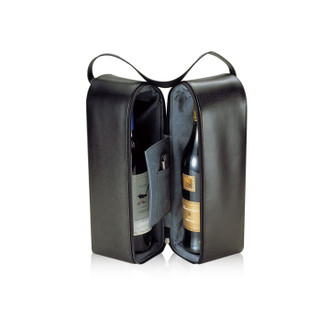 Insulated Two Bottle Wine Carrier