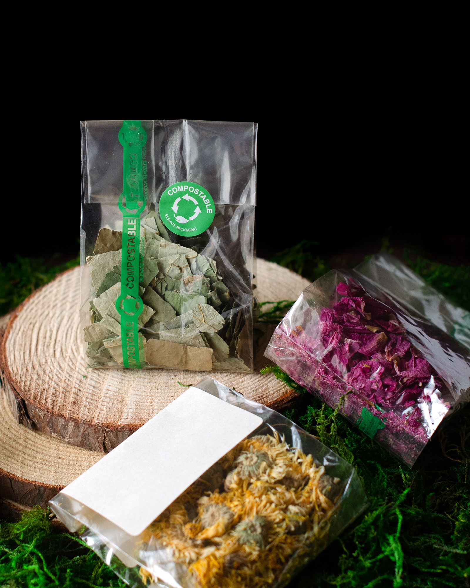 Stock Packaging - Compostable Cellophane Bags