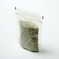 2oz transparent compostable pouch