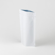 4oz White Compostable Stand Up Pouches