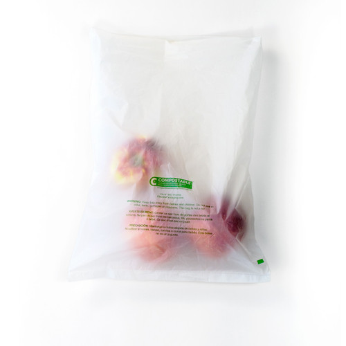 Compostable Poly Bag 12x18"