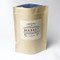 Kraft Pouch with Compostable Sugarcane Label
