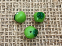 1 | Green Apple Glass Beads 