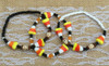 Combine with our Candy Corn & Skulls Bracelet for added Halloween fun!