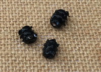 1 | Black Ant Lampwork Glass Beads
