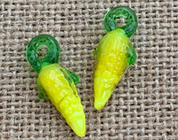 1 | Yellow Ear of Corn Glass Charms