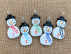 Snowman Pendants in Multiple Colors