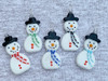 Snowman Pendants in Multiple Colors