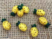 Pineapple Lampwork Glass Beads